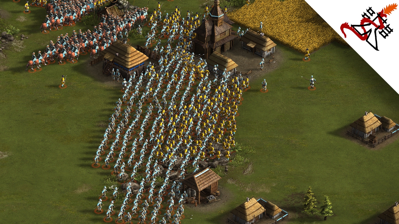 Cossacks 3 - 2v2v2v2 TIDES OF WAR | Multiplayer Gameplay