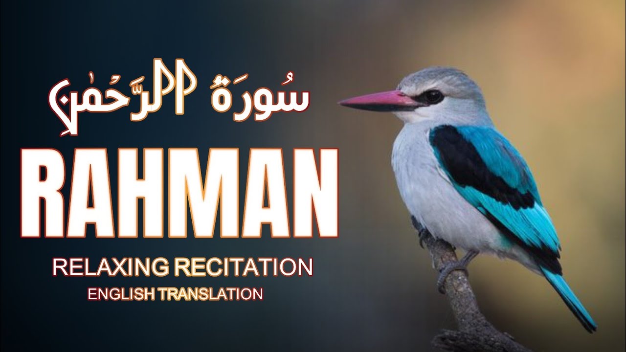 Surah Ar-Rahman | Soothing & Heart Touching Recitation | Feel the Peace