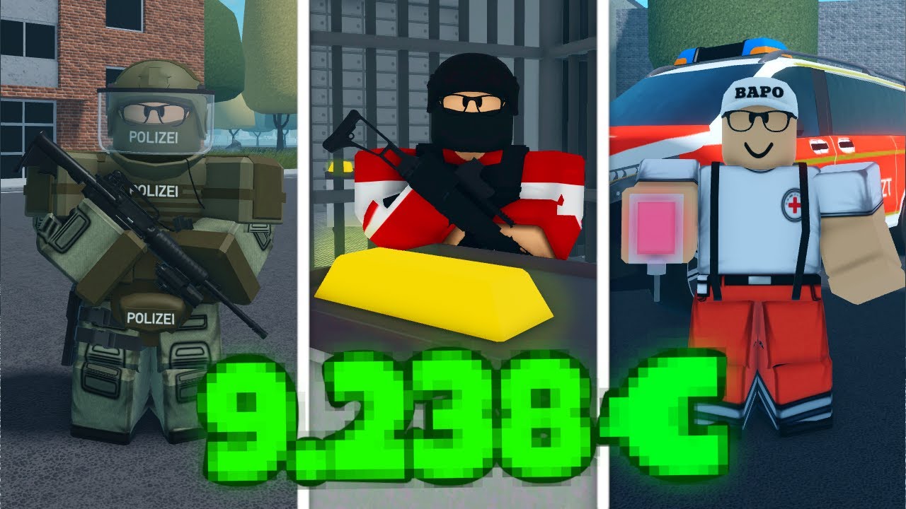GELD FARMEN mit ALLEN JOBS in Notruf Hamburg 🤑