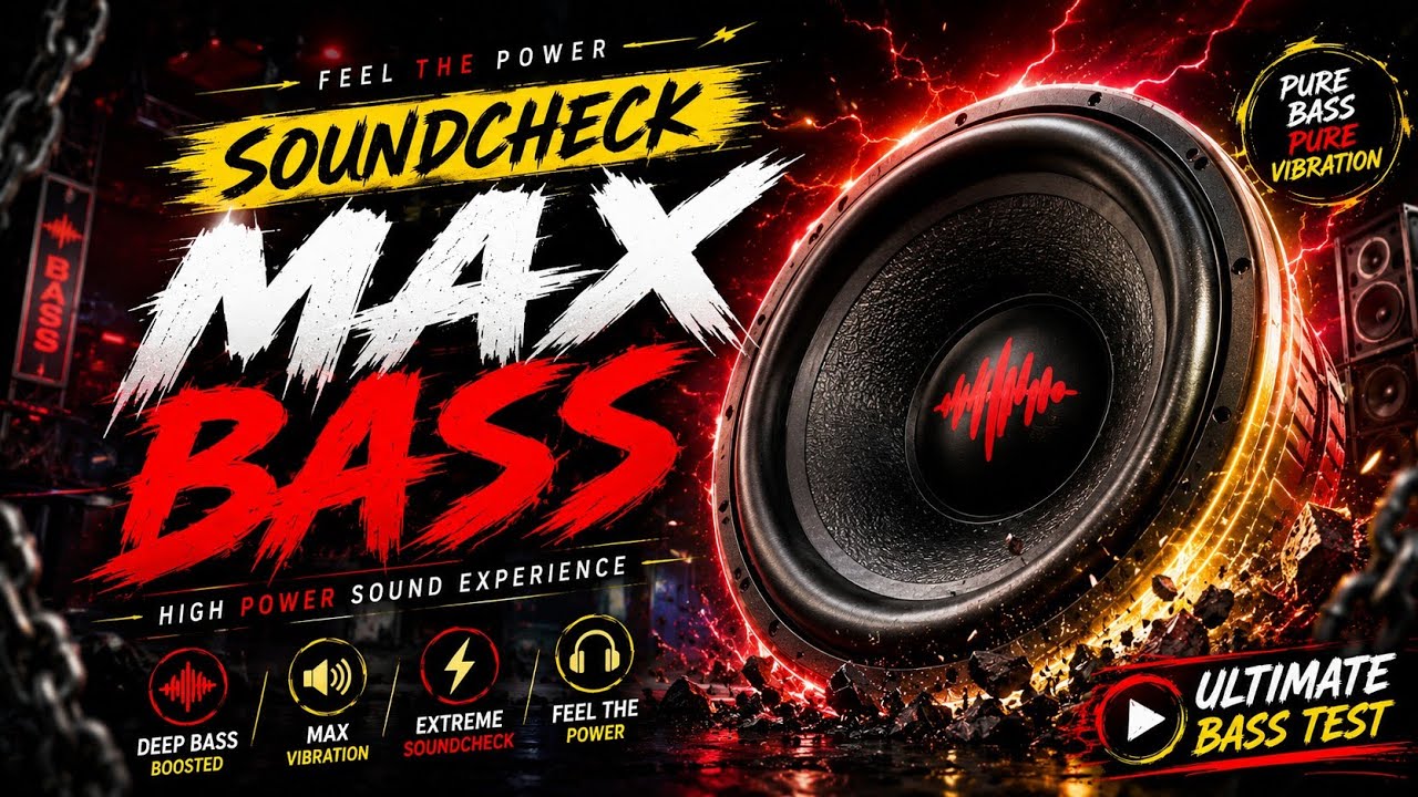 MAX BASS SOUNDCHECK 🔥 | Extreme Bass Test 2026 | Feel The Power | DJ Shubham Haldaur