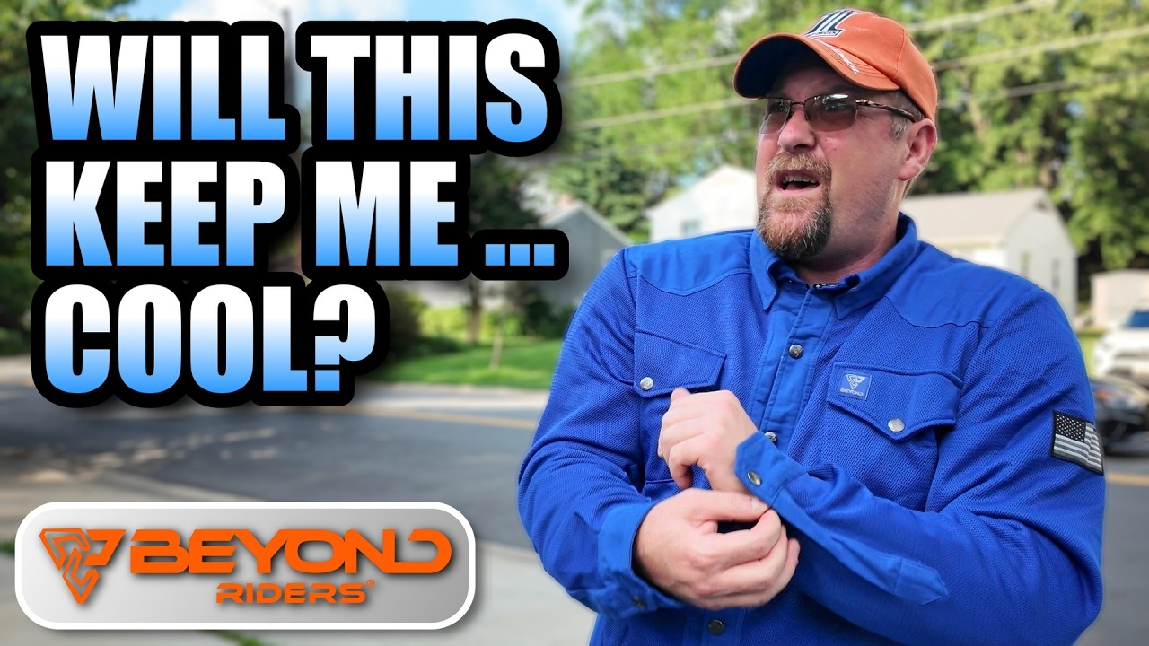 Will this Beyond Riders Summer Mesh Shirt become my NEW go-to Motorcycle Riding Jacket?