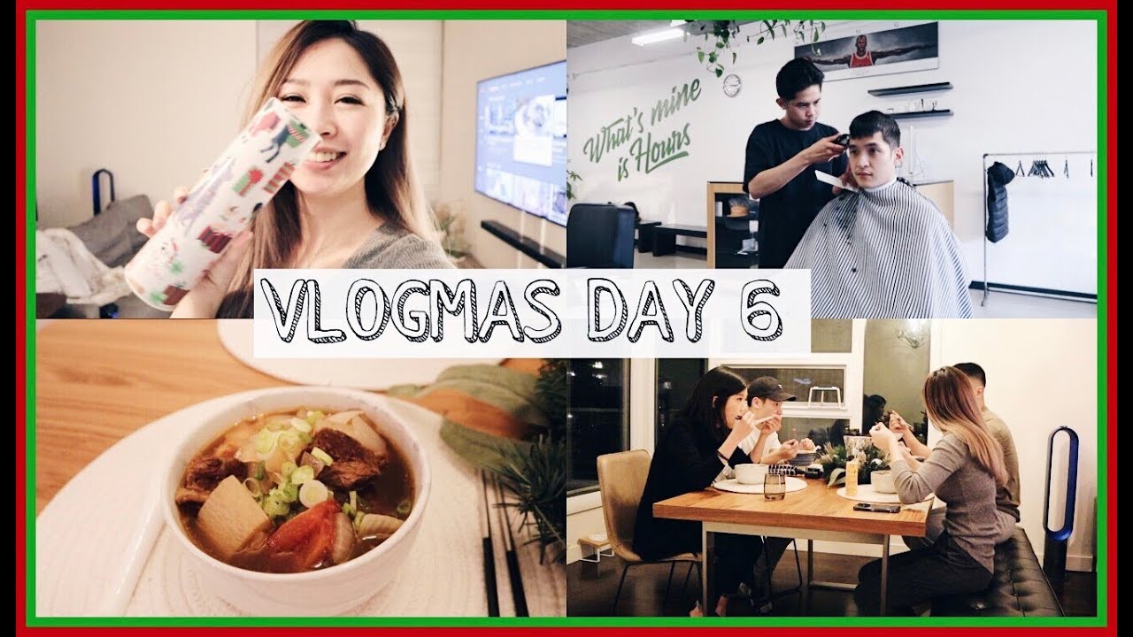 VLOGMAS DAY 6 | 2018第一個聖誕禮物、公開牛肉麵食譜、忙碌的一天
