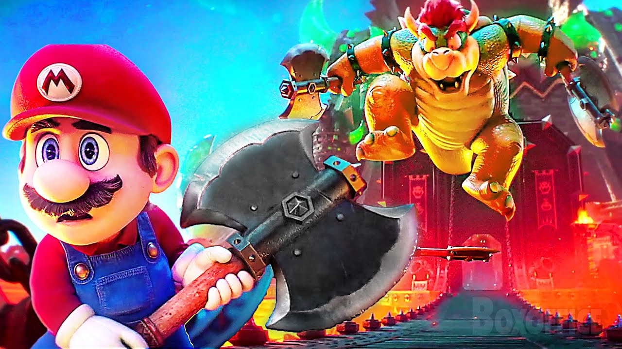 Mario, Luigi & Yoshi VS Bowser Osseo & Bowser Jr. | Super Mario Galaxy: Il film | Clip in Italiano