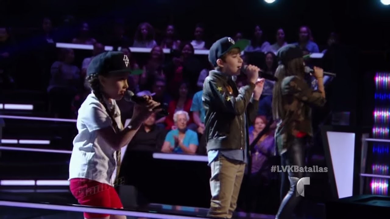 Carmen, Daniel y Katherine con ‘Can’t Feel My Face’ | La Voz Kids 2016