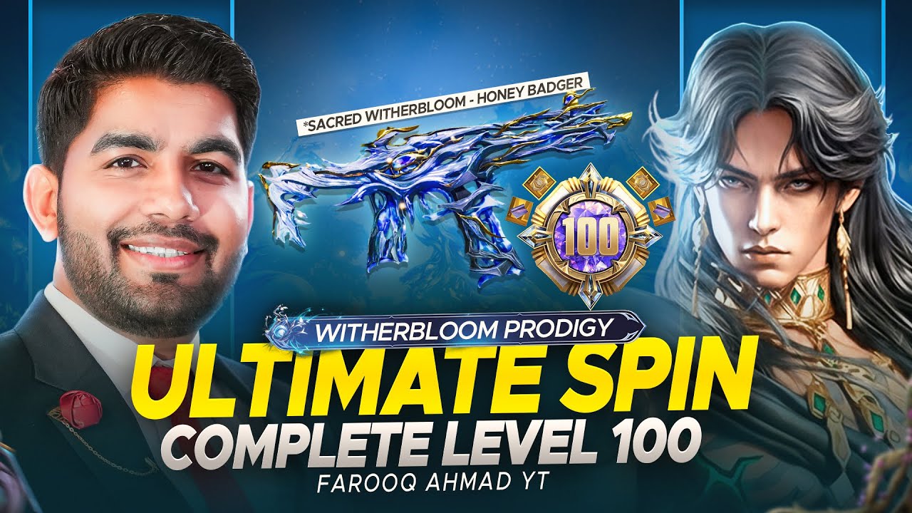 Opening WITHERBLOOM Prodigy Ultimate Set to Complete Level 100 | 🔥 PUBG MOBILE 🔥