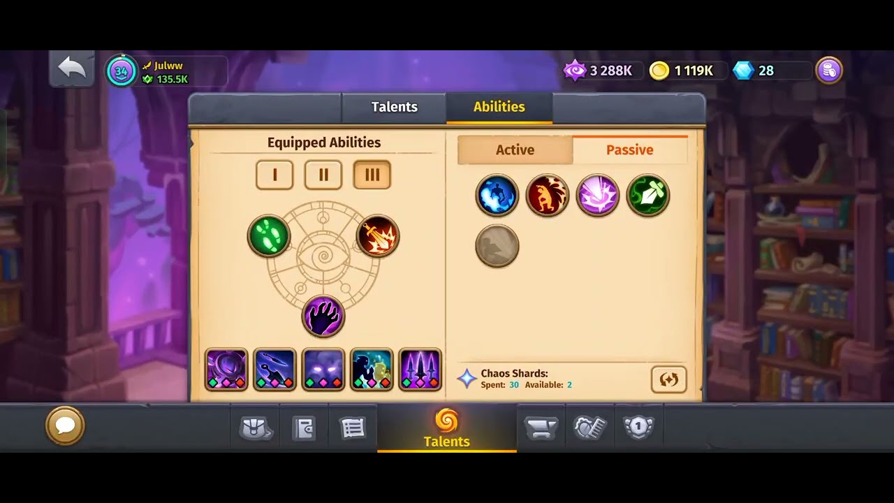 Skylore, Shadow PVE Build