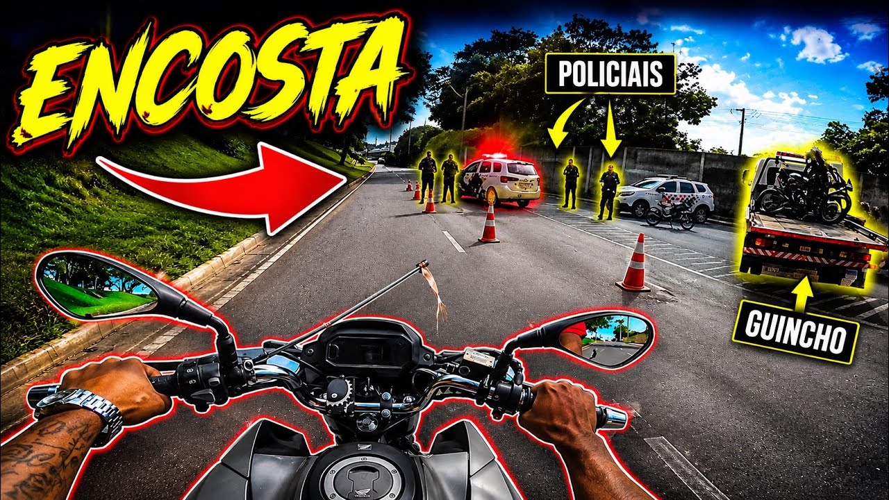 CAÍ EM UMA BLITZ SINISTRA VOLTANDO PRA CASA ! 