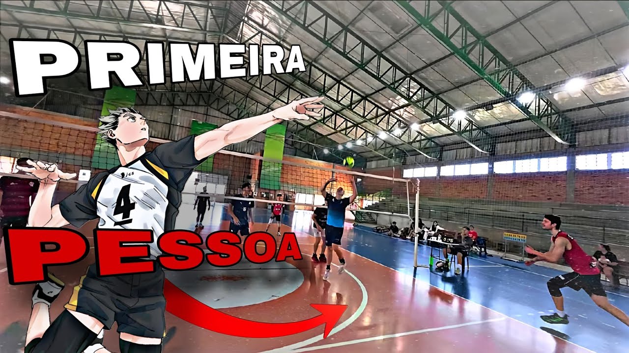 VÔLEI EM PRIMEIRA PESSOA - POV!!!