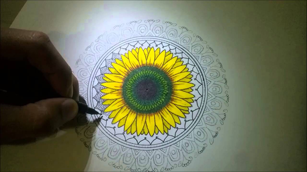 Girassol Mandala