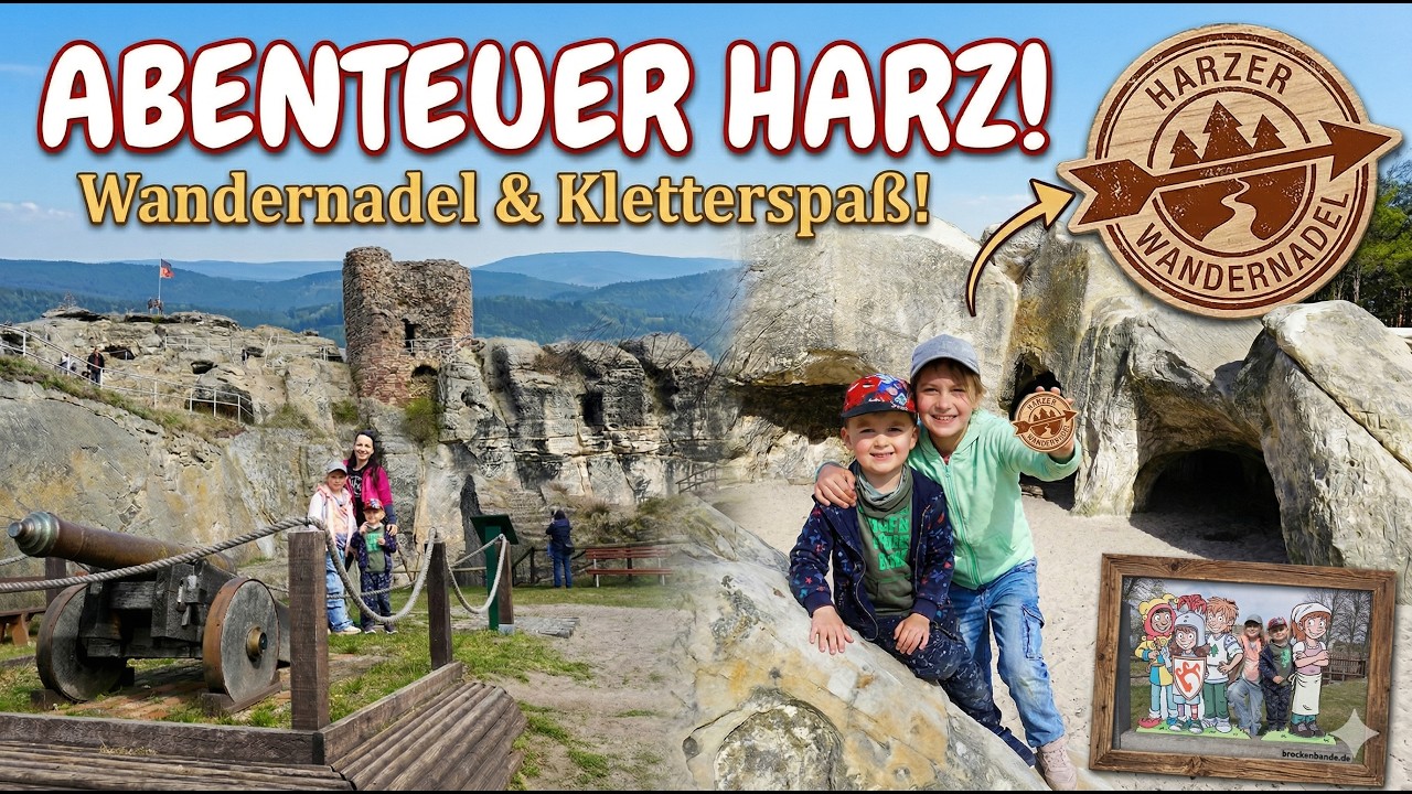 Der beste Natur-Spielplatz im Harz? Sandh&ouml;hlen & Burgruinen