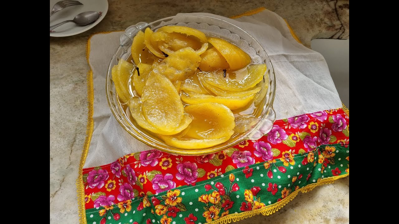Doce de Limão Siciliano -  Receita da nossa família.