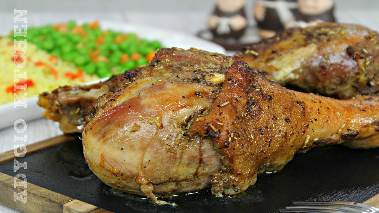 Pulpe de curcan cu vin alb la cuptor | Adygio Kitchen