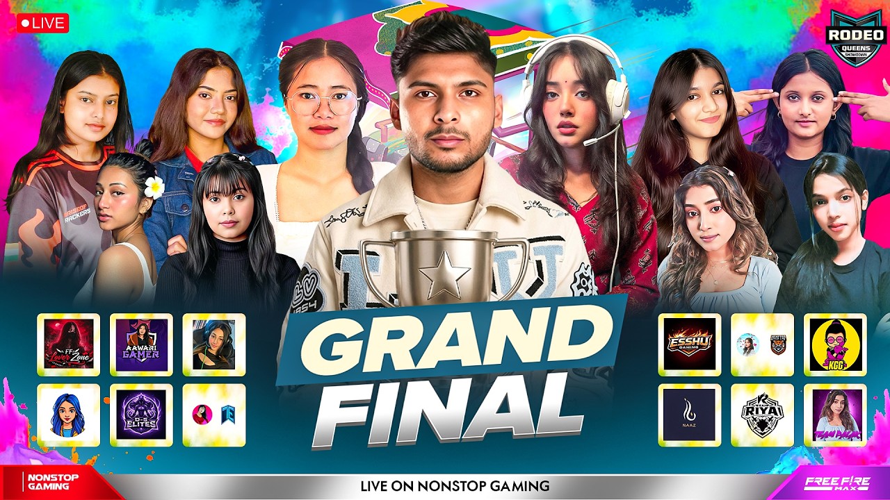 GRAND FINALE RODEO QUEENS  😍🔥 || AP X NG, SOONEETA X ELITE NOVAS, SHERNI X FZ, AAWARI #nonstopgaming
