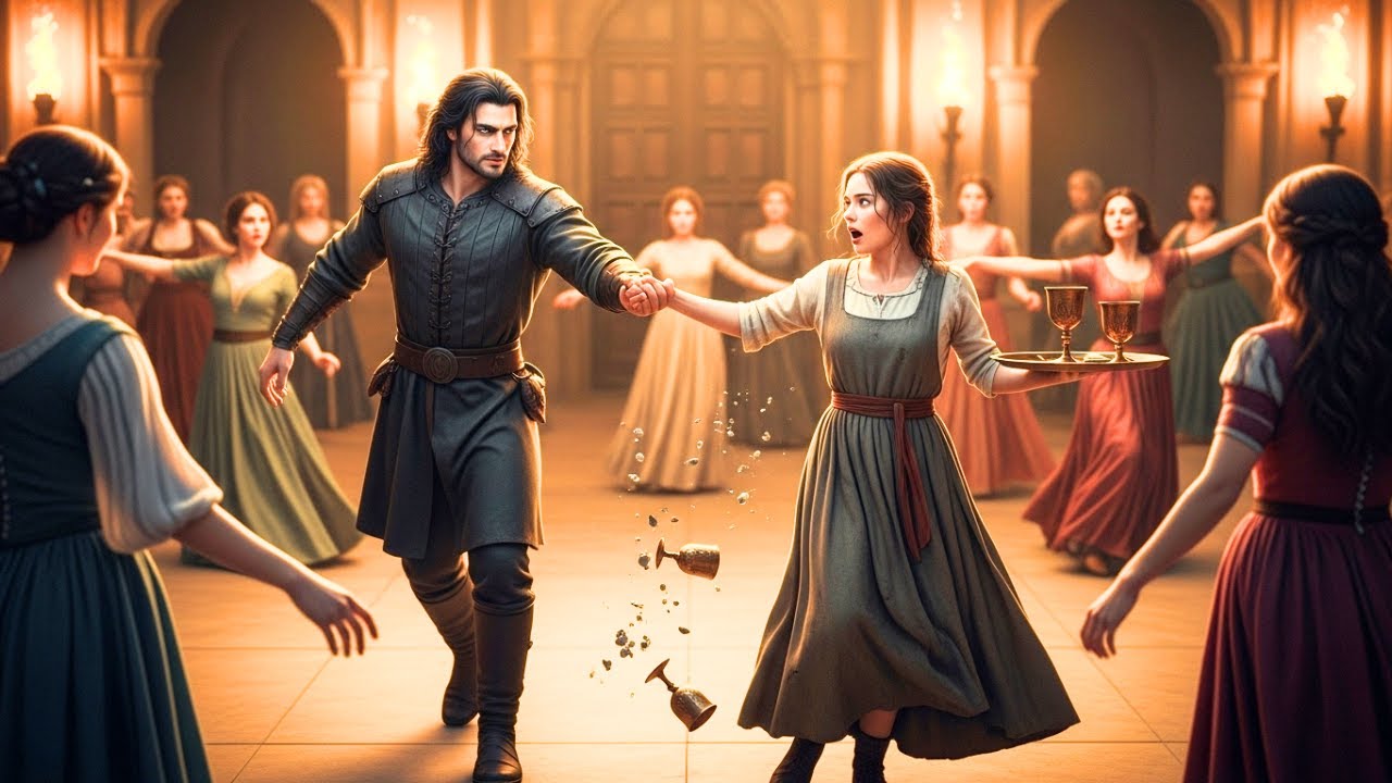 She Was Forced to Work While Everyone Danced, Until the Alpha Pulled Her Into the Circle and....