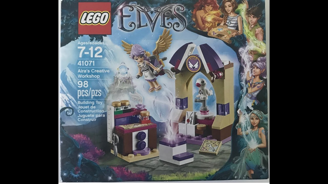 Lego 41071 Elves Aira's Creative Workshop Time Lapse Build
