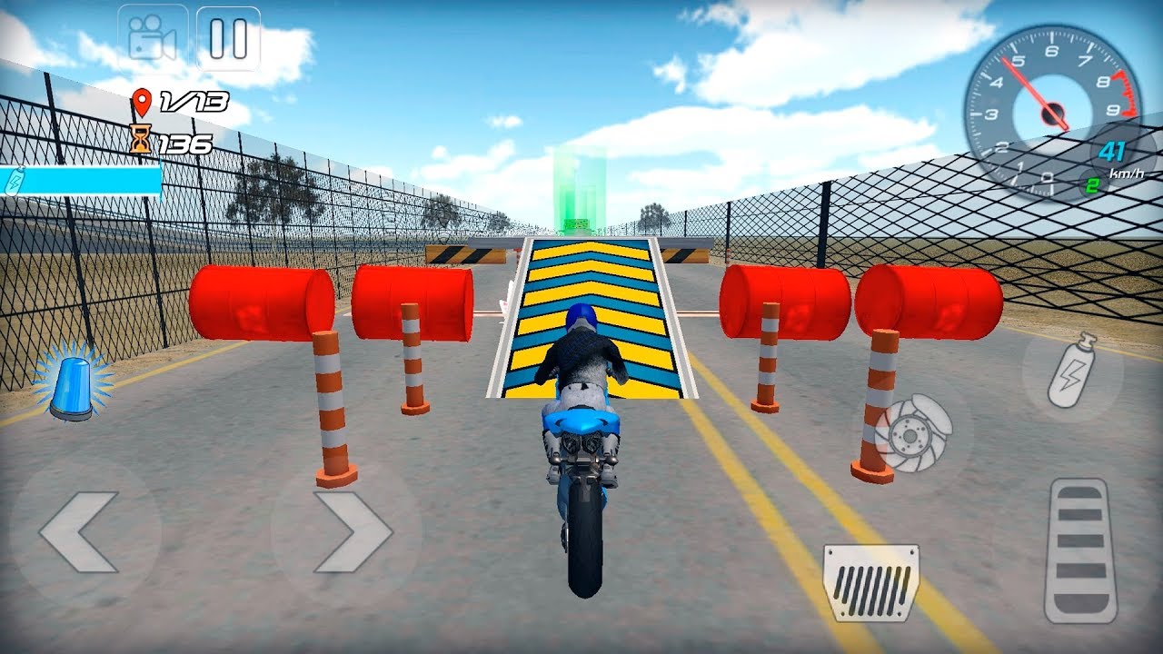 Moto Madness Stunt Race - real bike trials stunts - Gameplay Android game