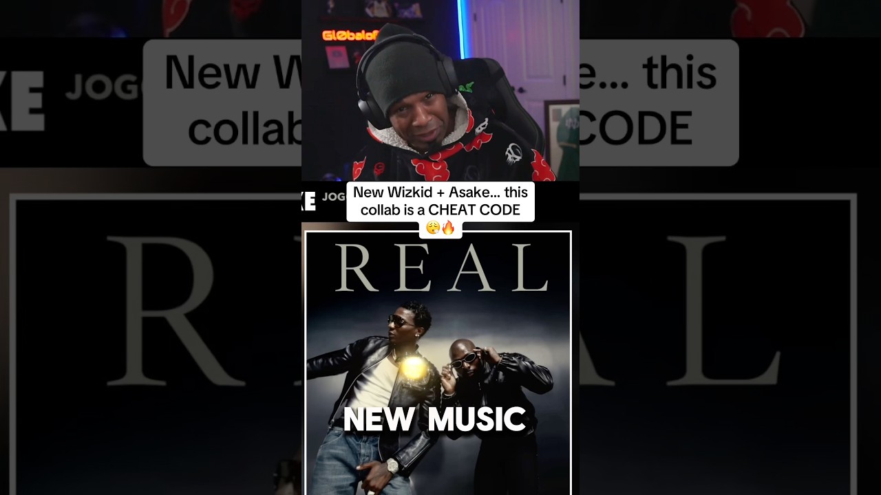 New Wizkid + Asake… this collab is a CHEAT CODE 😮‍💨🔥