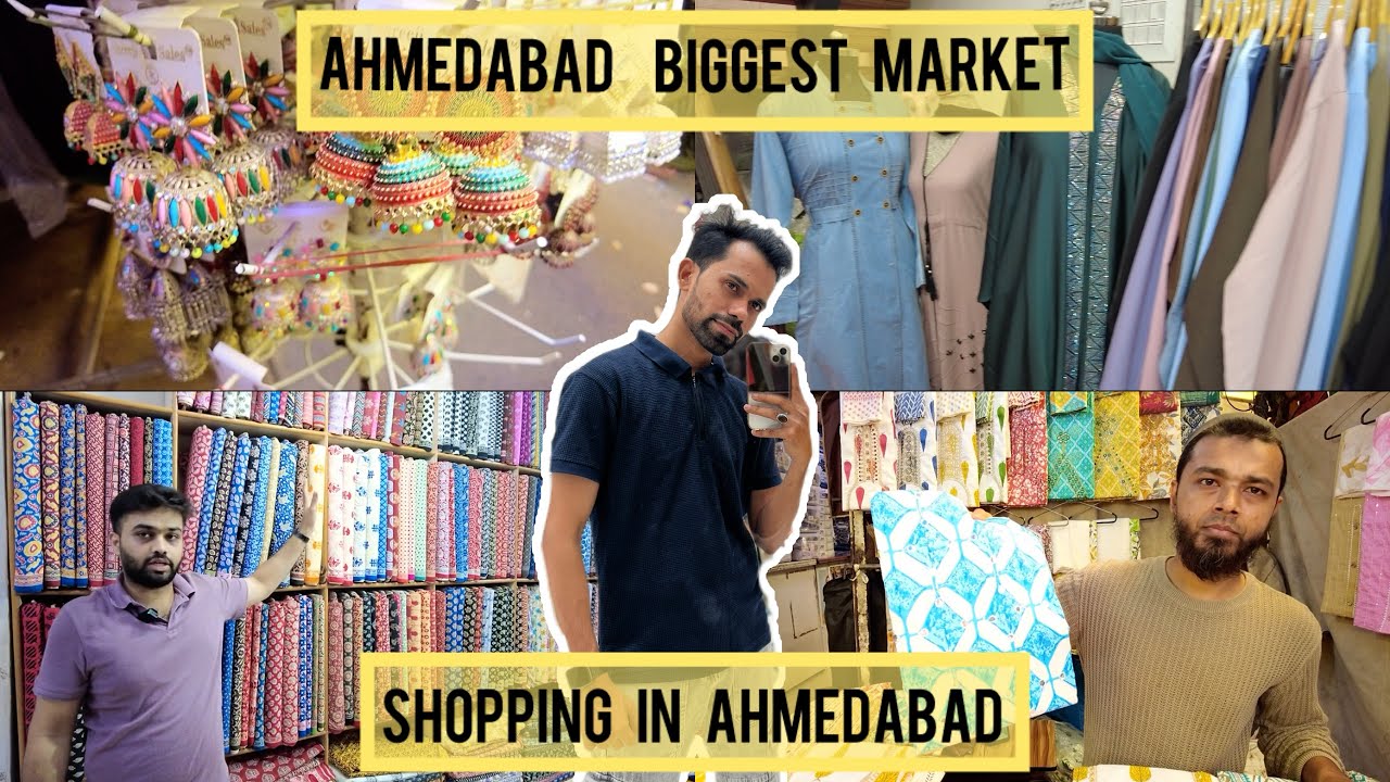 Ahmedabad Famous Cloth Market | 3 Darwaza | Shopping In Ahmedabad | Gujarat |