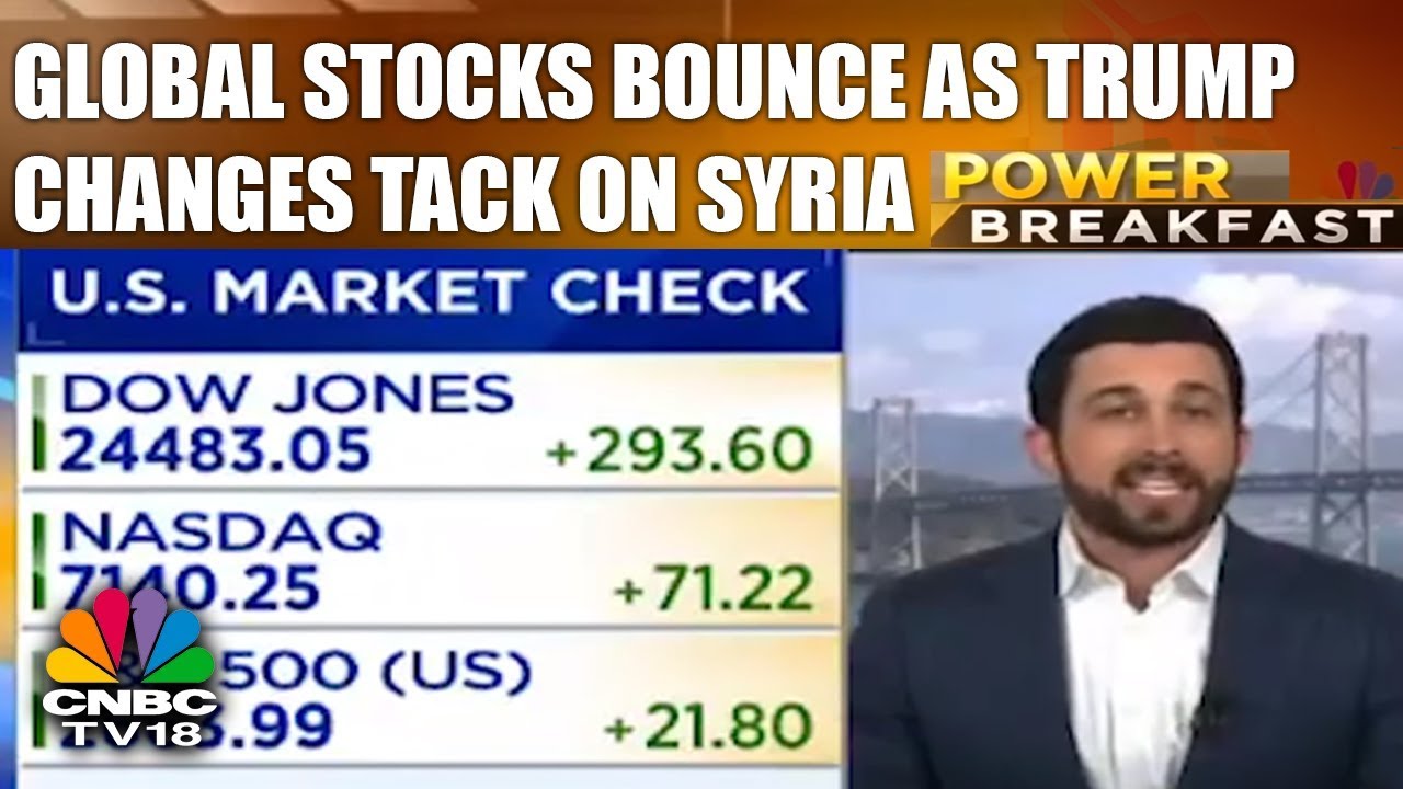 Global Stocks Bounce as Trump Changes Tack on Syria | Power Breakfast (Part 1) | CNBC TV18