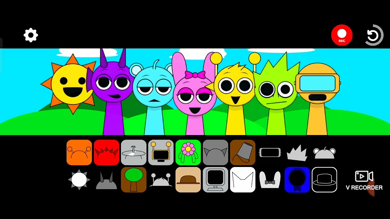 I play sprunki ( but in cute vs scary beat)