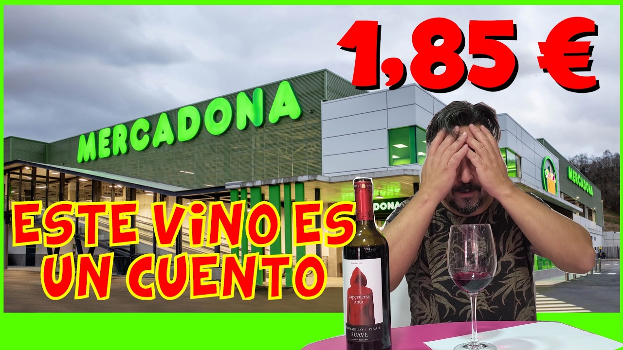 Descubre CAPERUCITA TINTA, ​el vino tinto suave TOP ventas de MERCADONA en 2024 ​