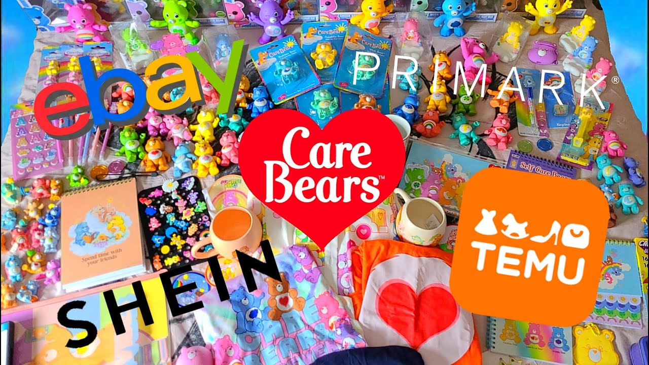 My (Non Plush) Care Bears Merchandise Collection Showcase 2024