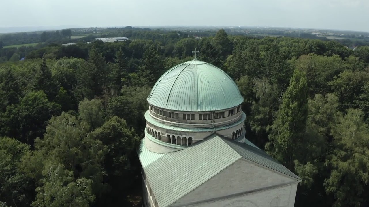 MPS Skulpturenpark Bückeburg - Drohnenflug Aufbau