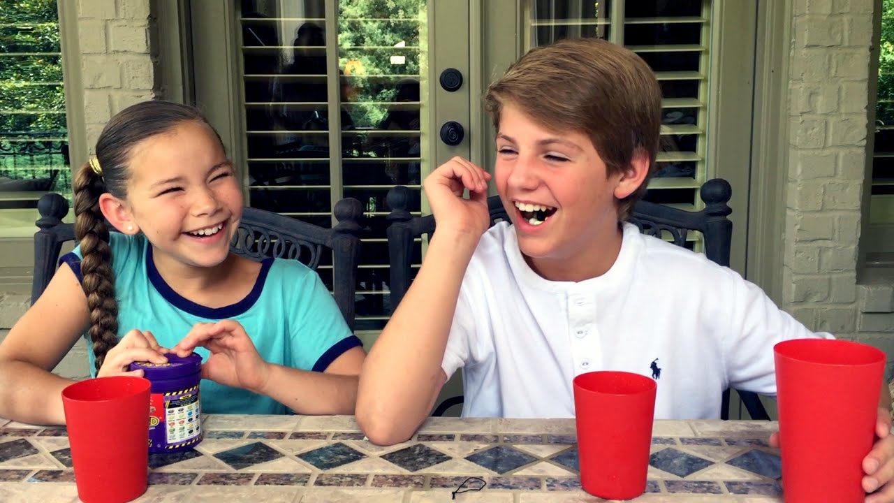 Bean Boozled Challenge!  (MattyBRaps & Olivia Haschak)