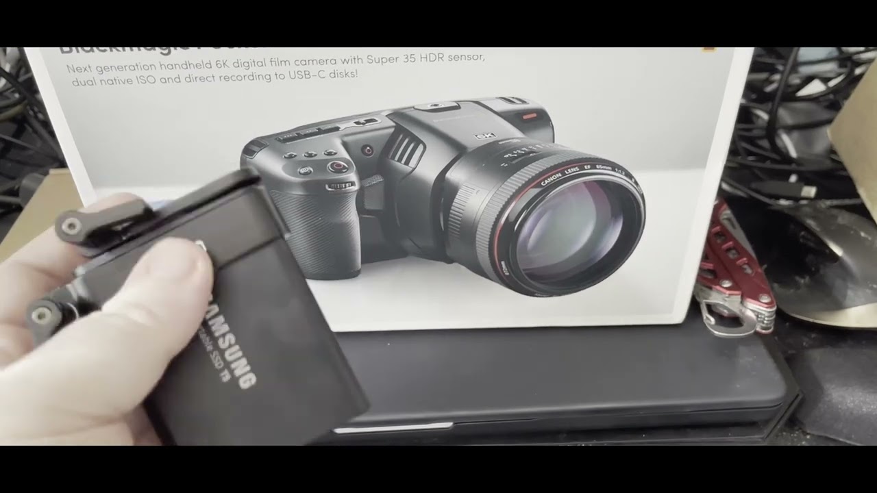 BlackMagic Pocket Cinema Camera 6K Unboxing
