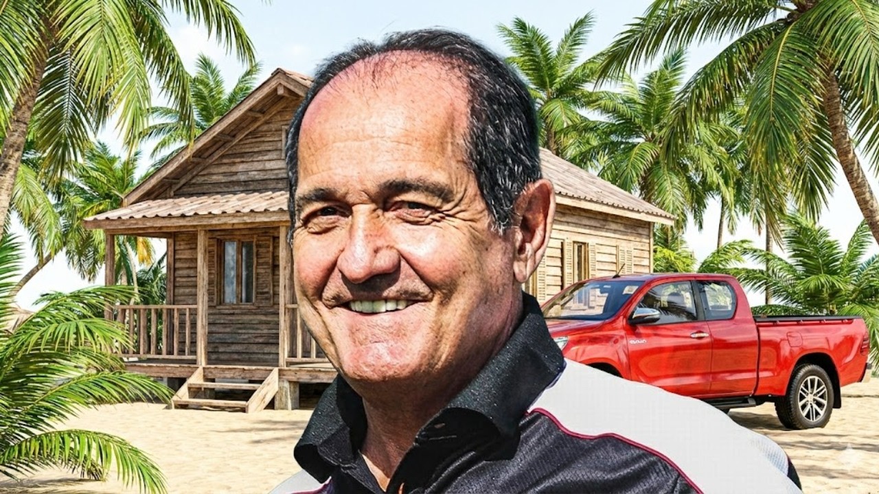 É assim que vive MORICY RAMALHO. Um dos maiores técnicos do Brasil, hoje vive em uma ve..