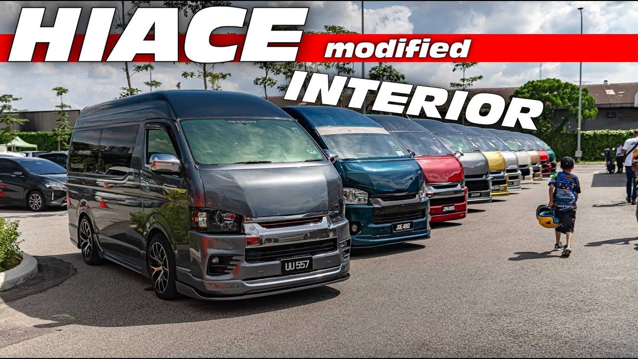 Toyota Hiace Interior Modifiied | VMTM 2023