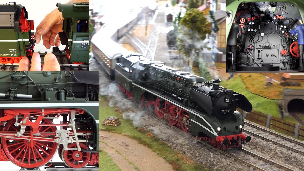 Unboxing Schorsch Spur1 Märklin 55127 Reko-Dampflok 02 0314-1 in 1:32 - früher Badische IV h 18 314