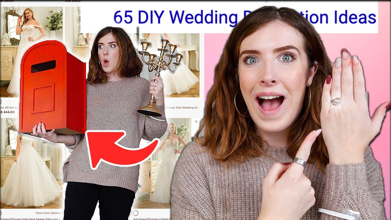 I&rsquo;m ENGAGED!! Trying to DIY My Wedding&hellip; *painting literally everything*