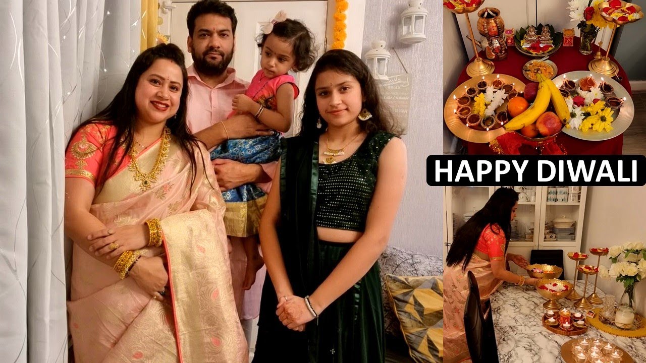 Diwali Celebration In UK | Rainy, Windy & Cold Diwali 2023 | Diwali Day 2 & 3