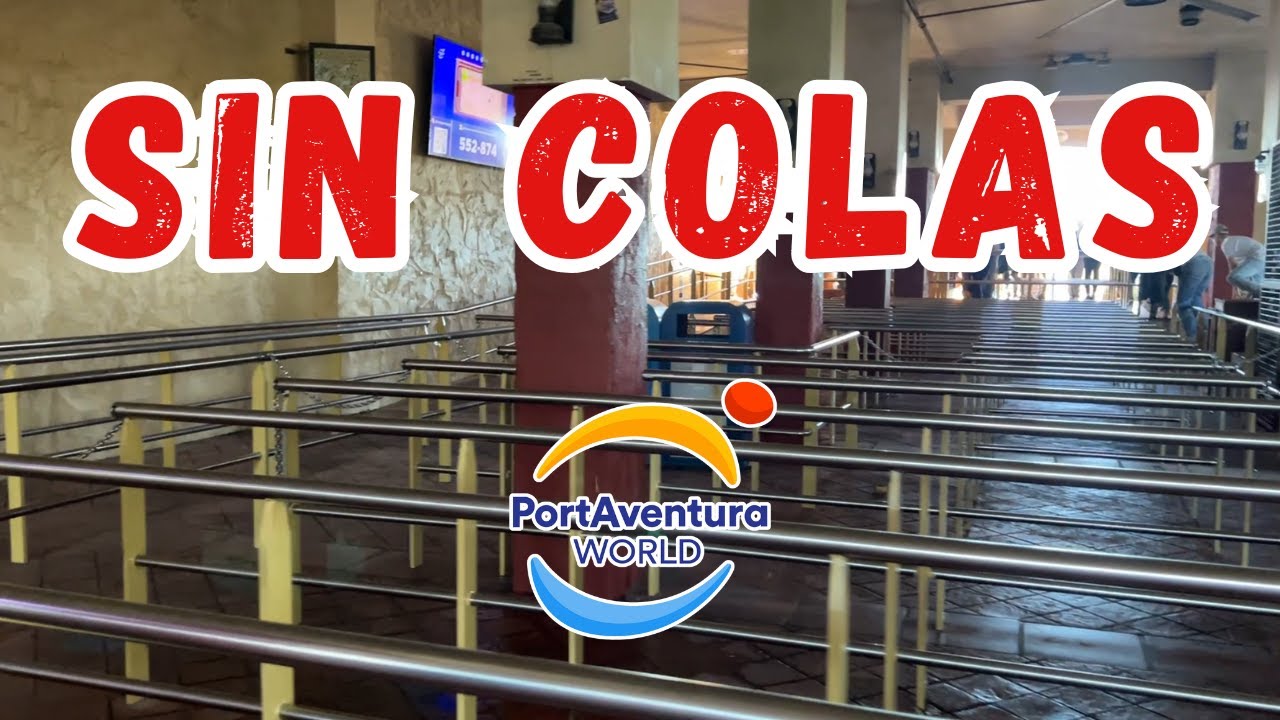 🔥PortAventura SIN COLAS?  en NOVIEMBRE