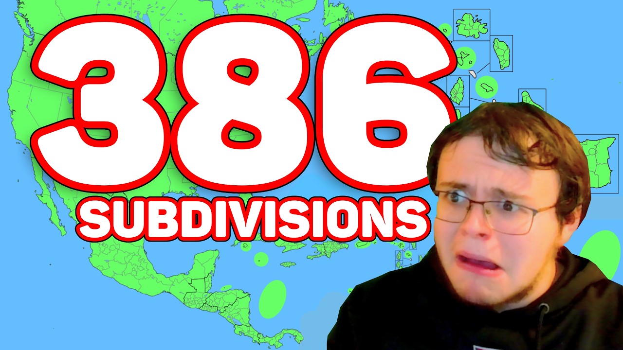 I Name All 386 Subdivisions of North America (from memory)