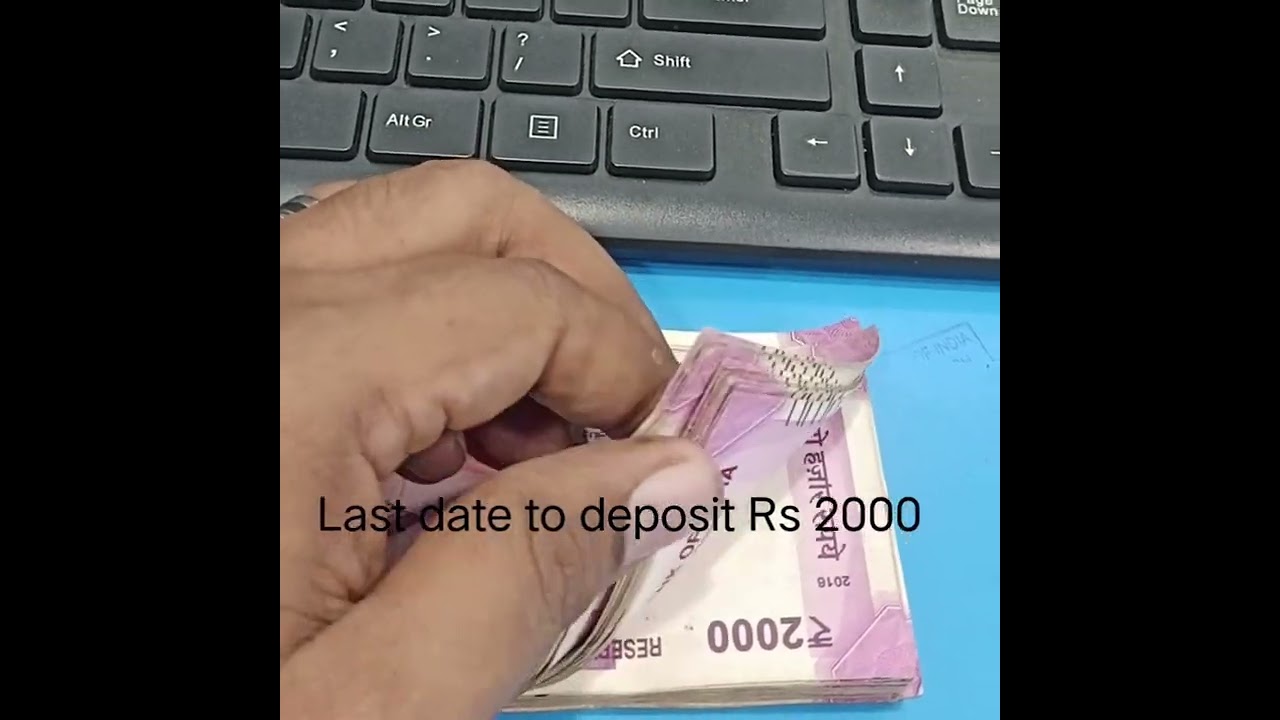 October 7, 2023 last date to deposit Rs 2000 notes #exservicemanbanker #bankjobs #sbiclerk2023