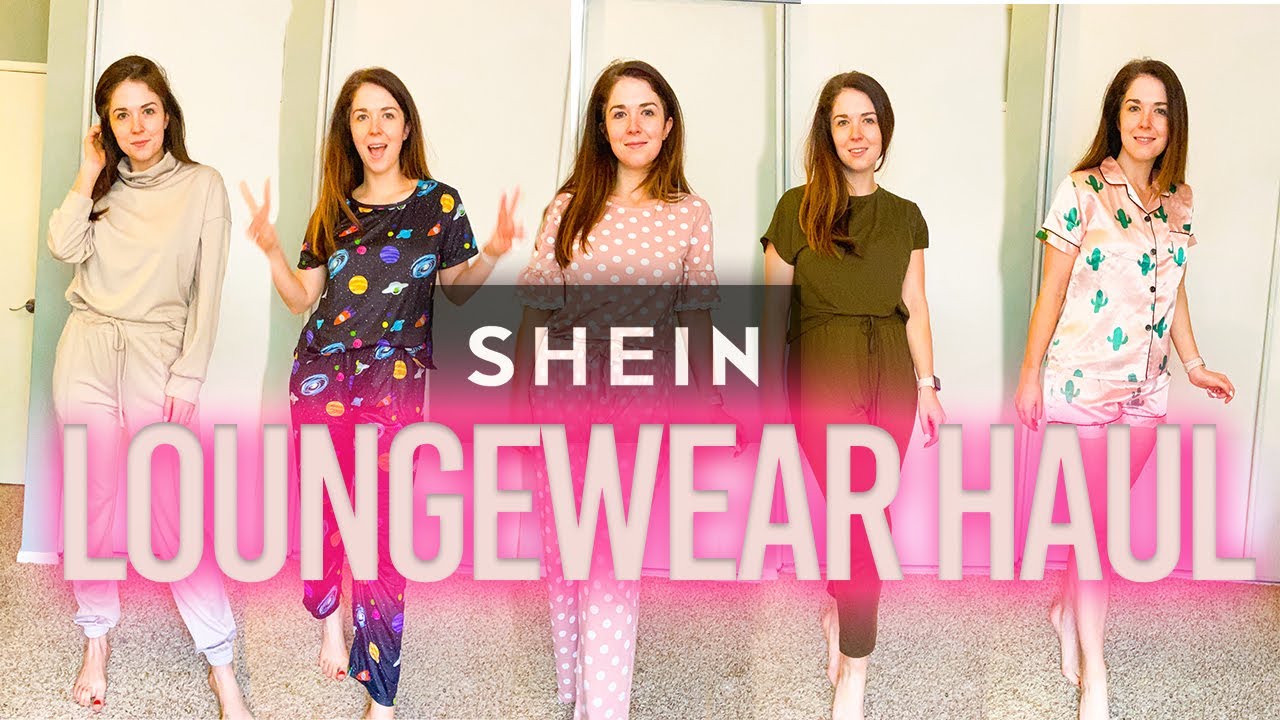 MASSIVE SHEIN LOUNGEWEAR + ATHLEISURE TRY ON HAUL