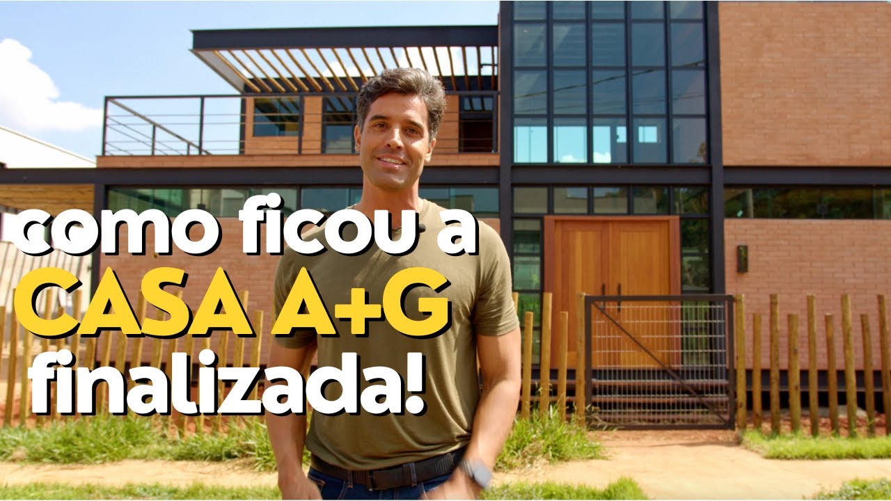 CASA A+G FINALIZADA! | De Olho na Obra | Paulo Trigo