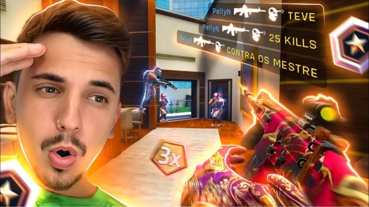 ESSA ARMA É MUITO FORTE! QUEM NÃO CONHECE ACHA QUE É HACK, QUEBRANDO OS MESTRES - C OPS RANKED 🔥