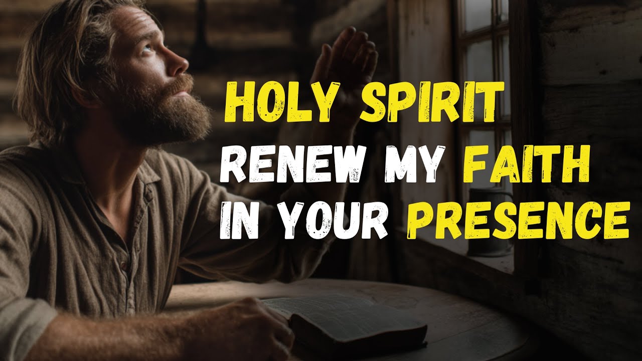 HOLY SPIRIT, Restore My Faith When I Feel God is DISTANT