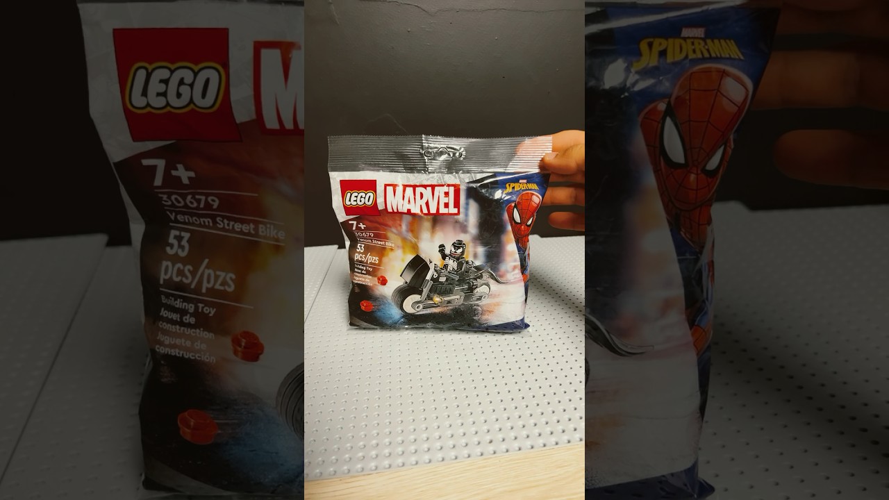 2024 Lego marvel Venom street Bike 7+ 30679 53 pcs/pzs $4.99 us