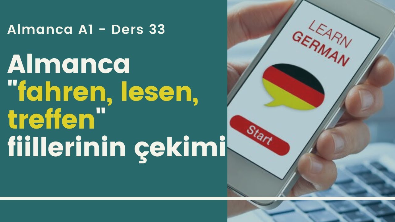 Almanca A1 Ders 33: 