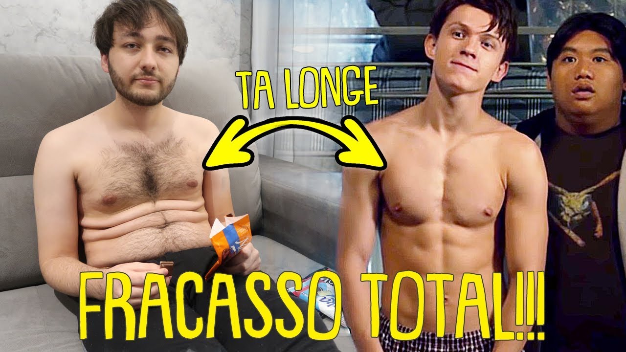 PROJETO TOM HOLLAND!  O GABRIEL FRACASSOU MUITO