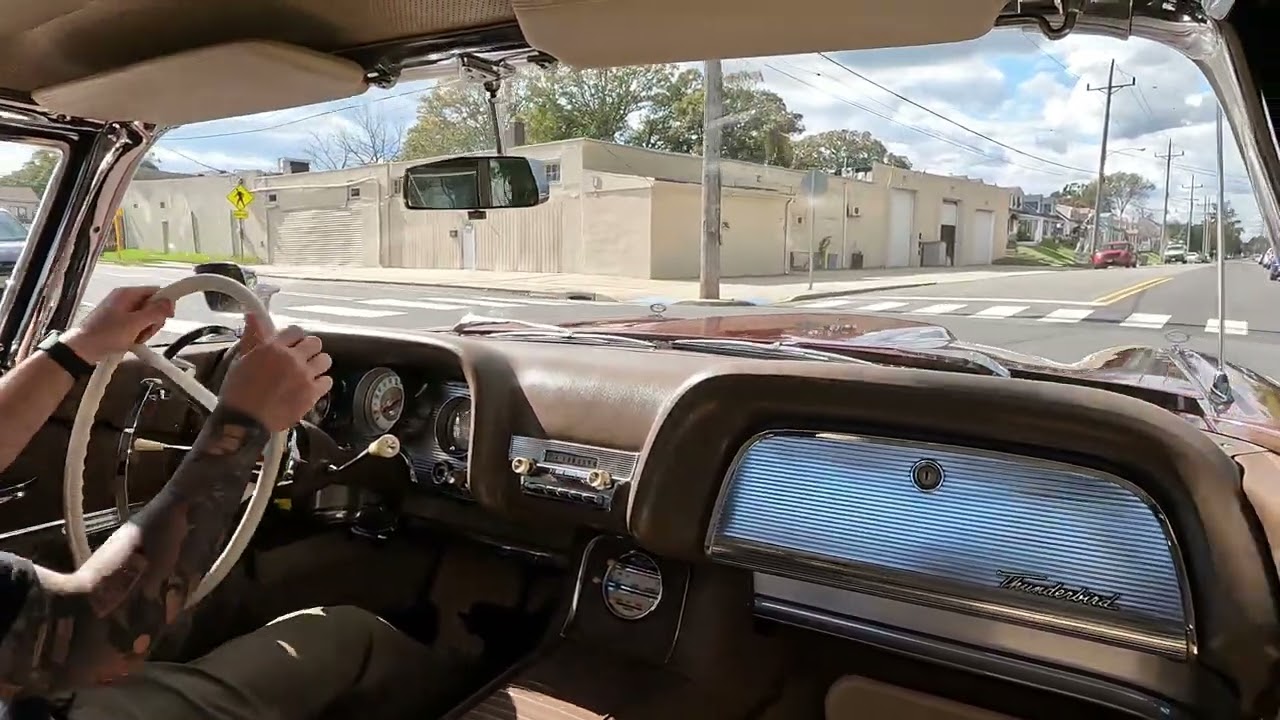 1960 Ford Thunderbird Coupe Test Drive