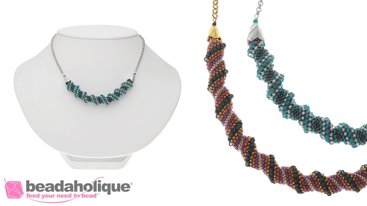 How to Make a Necklace With a Cellini Spiral Focal