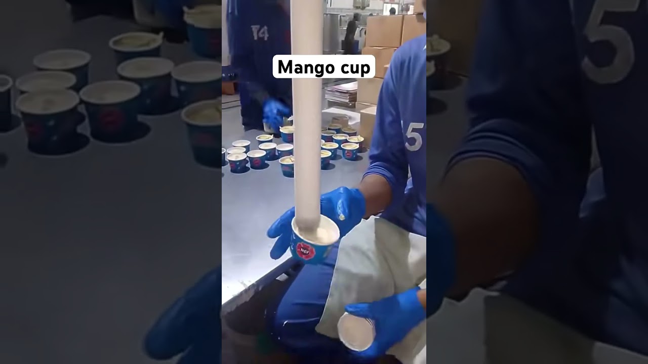 Mango cup #icecream #factory #ice #mangocup