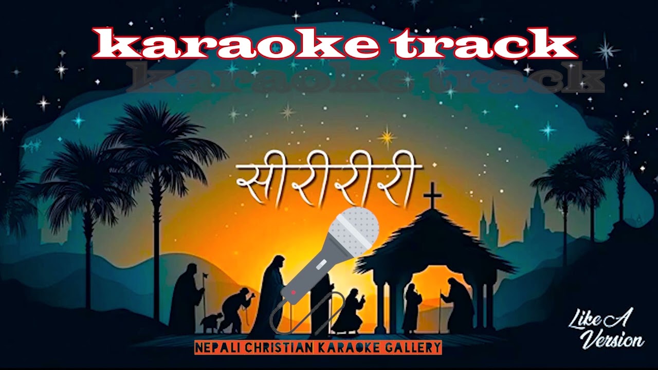 Purbeli Batasle - nepali christian karaoke track song | adrian dewan |