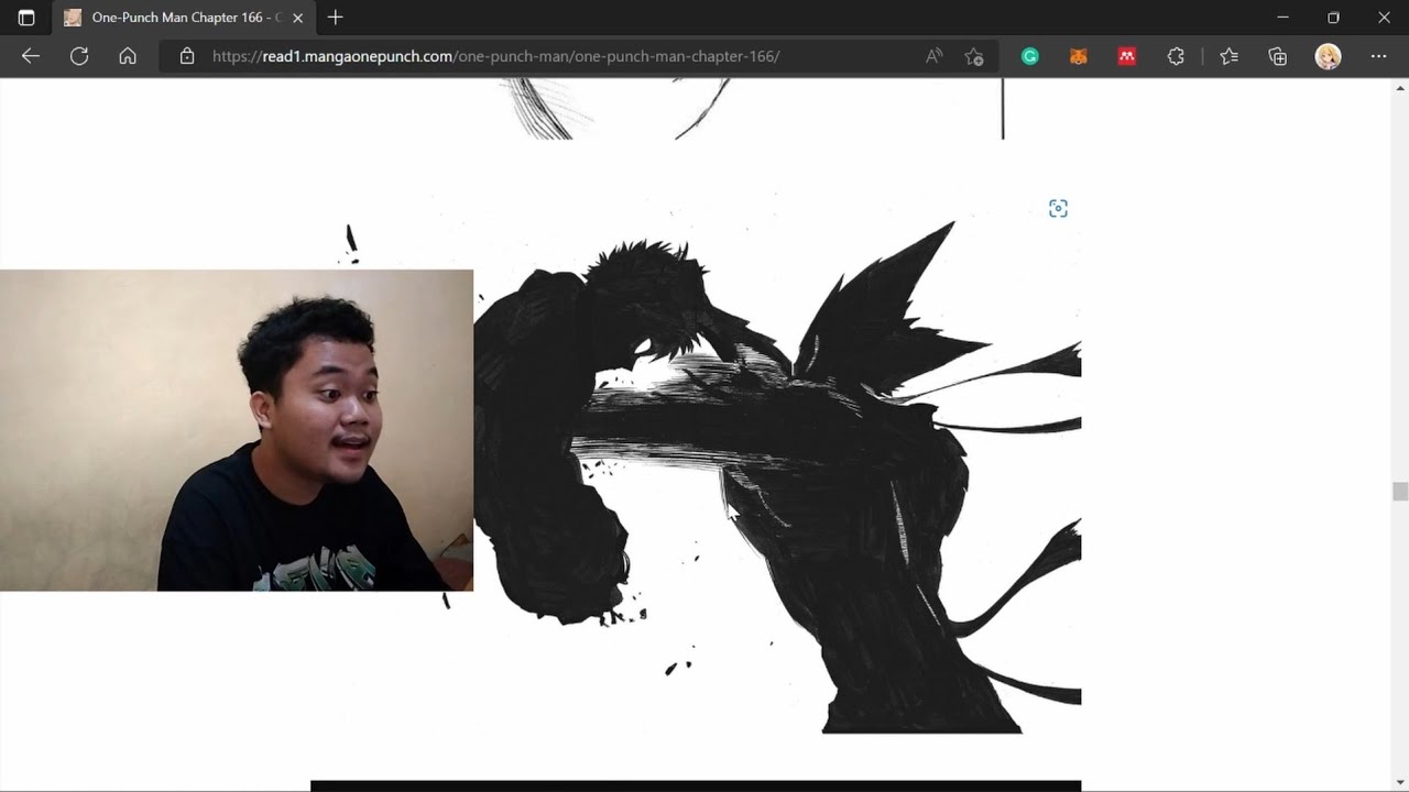 GAROU BUNUH GENOS?? | One Punch Man Chapter 166 Reaction Indo