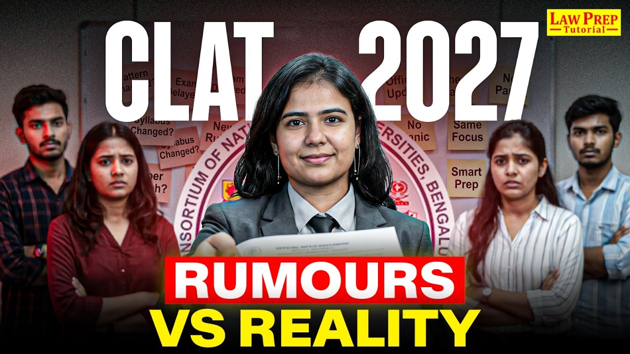 🥇 CLAT 2027 Exam Pattern Change? Rumours vs Reality | What Every Aspirant Must Know